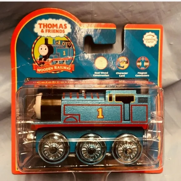 60th Anniversary Rare Thomas Wooden Railway Items Rare BNIB 60th